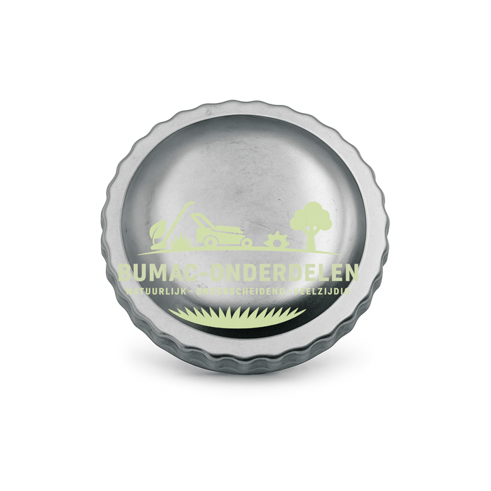 Universele Tankdop in Zinken Uitvoering met Be- en Ontluchting, Voor Tankkraag Ø30 mm, Bajonetsluiting, Niet-afsluitbaar Brandstofsysteem Onderdeel voor Tuin- en Parkmachines