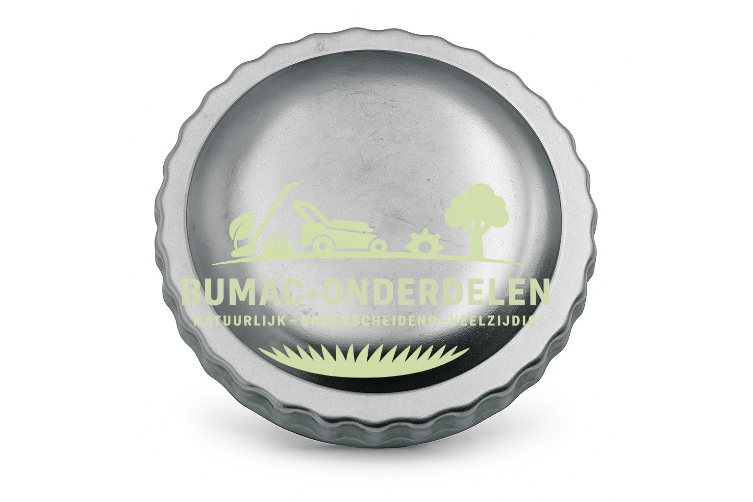 Universele Tankdop in Zinken Uitvoering met Be- en Ontluchting, Voor Tankkraag Ø30 mm, Bajonetsluiting, Niet-afsluitbaar Brandstofsysteem Onderdeel voor Tuin- en Parkmachines