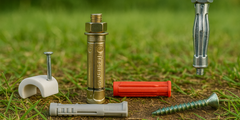 Draadclips - Keilbouten - Muurpluggen - Hollewandplug - Slagpluggen