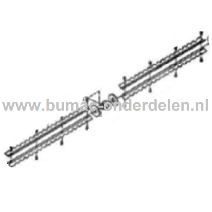 Set van 4 Roerwerkbladen (Agitator Blades) voor 175 lb Kunstmeststrooiers en Zoutstrooiers, Vervangingsonderdeel voor Agri-Fab 45-0288, 45-02881, Turfmaster DTS100 en John Deere 80/125/175 lb spreaders, rotor-onderdeel voor zitmaaiers, tuintrekkers en qua