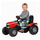 Rolly Toys rollyFarmtrac Massey Ferguson 7726 traptractor met verstelbare stoel, open motorkap, stille fluisterbanden en koppelingen voor accessoires, speelgoed kindertractor onderdeel