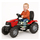 Rolly Toys rollyFarmtrac Case Puma CVX 240 traptractor met verstelbare stoel, open motorkap, stille fluisterbanden, stalen achteras en stevige stuuraandrijving, speelgoed kindertractor onderdeel