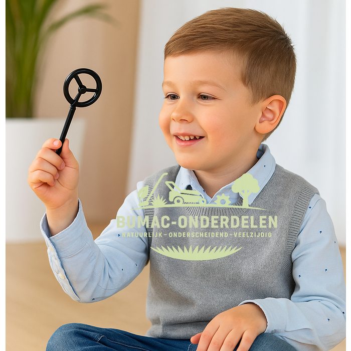 Bruder Reserve-stuur voor alle tractoren uit de TOP Profi-serie, los speelgoedonderdeel, geschikt vanaf 3 jaar, makkelijk te vervangen stuurwiel, onderdeel