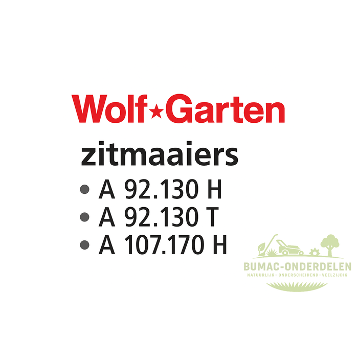 Veerring / borgveer / sluitring 5/16” onderdeel voor MTD GL 12.5-76T, GL 13.5-92 H/T, GL 15.5-105 H, Yard-Man AE 5155, HE 5160 K, HN 5180 K, Wolf-Garten A 92.130 H/T, A 107.170 H, Bolens BL 125/96 H, BL 175/105 H en White Outdoor WO 13.5/92 H, WO 17.5/107