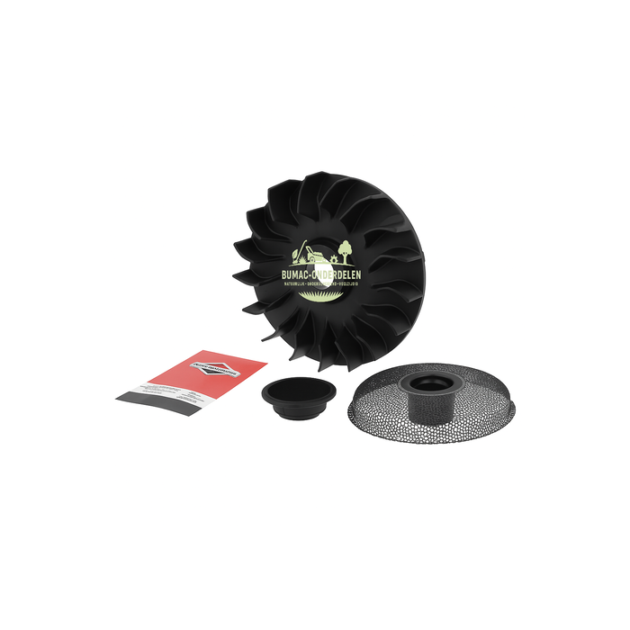 Briggs & Stratton Schoepenwiel / koelvin op vliegwiel voor Briggs & Stratton motoren, passend voor o.a. type 124T02-6174-H1 op Sabo 54 Vario E, loopmaaiers en zitmaaiers