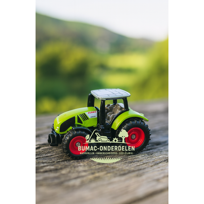 Siku CLAAS Axion 950 speelgoed tractor schaal 1:87, speelgoed boerderij tractor met rubberen banden, koppeling voor aanhanger, miniatuur landbouw tractor onderdeel