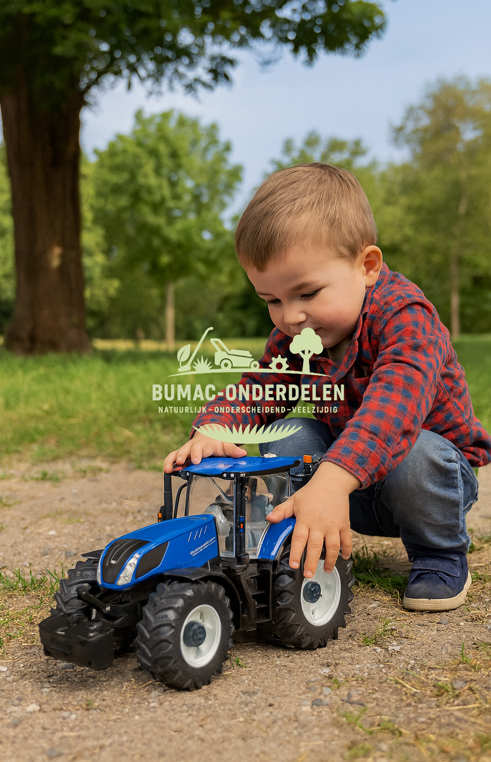 Bruder New Holland T7.315 speelgoed tractor schaal 1:16, tractor met cabine, stuurbare vooras, openende deuren, afneembare wielen en achterkoppeling, onderdeel