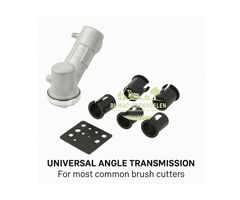 Haakse overbrenging Universeel Ø26–28 mm, 9T, M10×1,25 LH, bosmaaier onderdeel