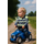 Rolly Toys rollyMinitrac New Holland T6010 traptractor, looptractor voor kinderen vanaf 1,5 jaar, met claxon, motorkap met opbergruimte, stabiele fuseebesturing, speelgoedonderdeel