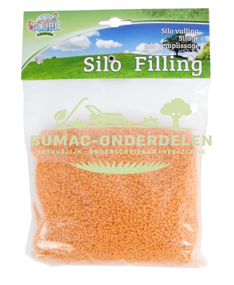 Kids Globe Mais voor silo 500 gram, Speelgoed silo vulling schaal 1:32 voor speelgoed boerderij, silo’s, stallen en landbouwmachines, realistisch onderdeel Kids Globe Farming