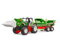 Bruder Roadmax Tractor met Frontlader en Aanhanger speelgoedonderdeel