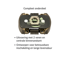 Echo Centrifugaalkoppeling compleet voor Echo & Shindaiwa kettingzaag en bosmaaier, Masport 500 kooimaaier, onderdeel