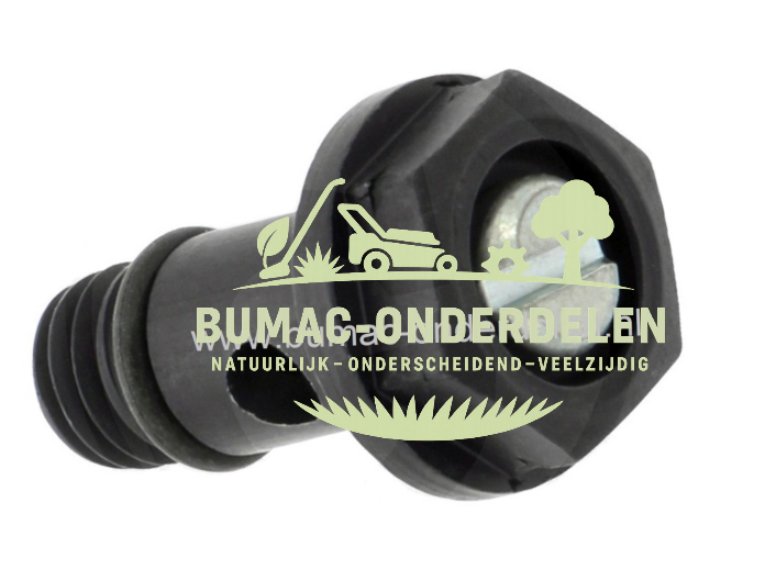 Stihl Banjobout lang M5 x 32 mm voor Stihl TS410, TS420, TS480i, TS500i, TS500, TS700 en TS800, passend voor brandstofleidingen en carburateur aansluiting, origineel kleinmotor onderdeel voor brandstofsysteem