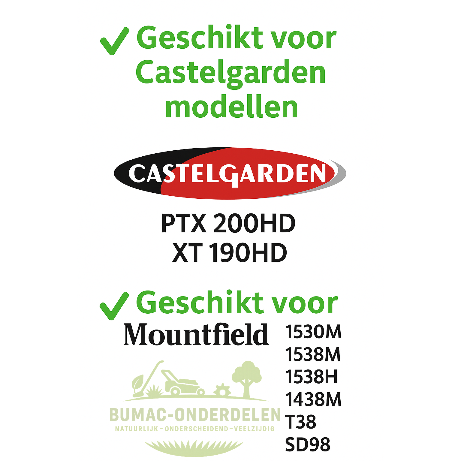 Universeel Universele V-snaar 2491 mm SPA2473 – geschikt voor Stiga Park 95, Park 105 Combi (2WD/4WD), Park 105 EL Quick Flip, Castelgarden PTX 200HD, Mountfield 1538M/1538H/1438M/T38, Alpina AT4 en BT zitmaaiers – maaidekriem vervangend onderdeel