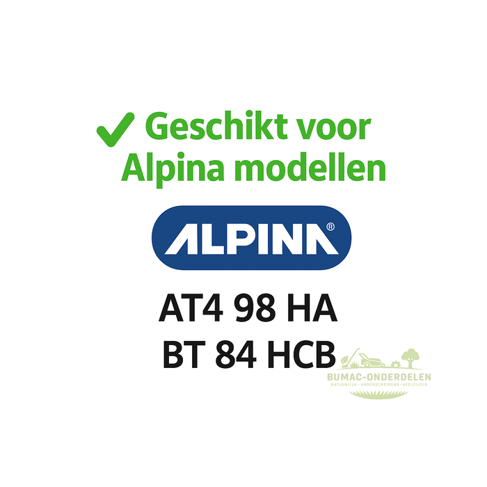 Universeel Universele V-snaar 2491 mm SPA2473 – geschikt voor Stiga Park 95, Park 105 Combi (2WD/4WD), Park 105 EL Quick Flip, Castelgarden PTX 200HD, Mountfield 1538M/1538H/1438M/T38, Alpina AT4 en BT zitmaaiers – maaidekriem vervangend onderdeel