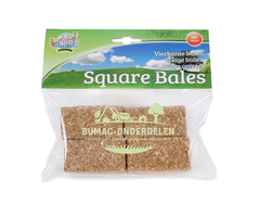 Kids Globe rechthoekige balen 4 stuks 1:32 speelgoed onderdeel