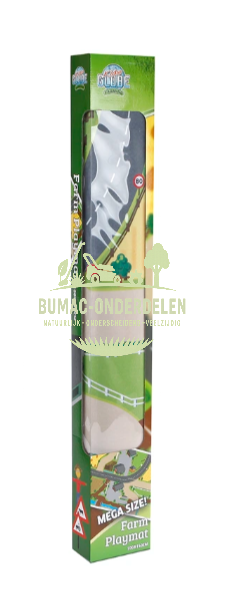 Kids Globe speelkleed boerderij XXL 100x150 cm, groot speelkleed met boerderijprint, speelgoed onderdeel voor Kids Globe Farming speelgoed, Bruder en Schleich boerderij accessoires