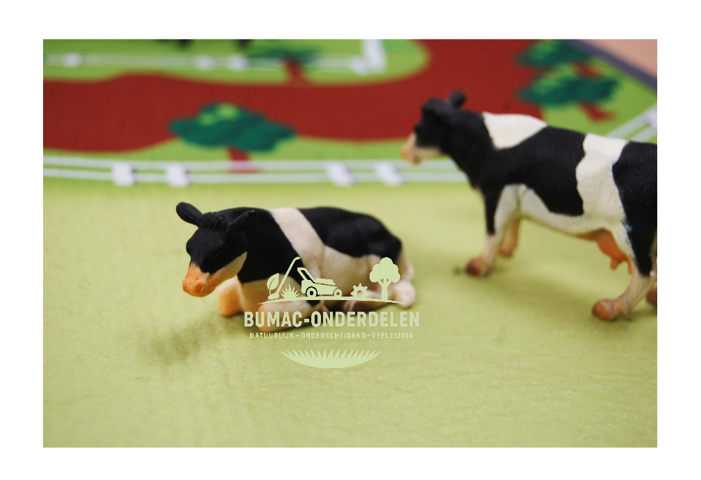 Kids Globe speelkleed boerderij XXL 100x150 cm, groot speelkleed met boerderijprint, speelgoed onderdeel voor Kids Globe Farming speelgoed, Bruder en Schleich boerderij accessoires