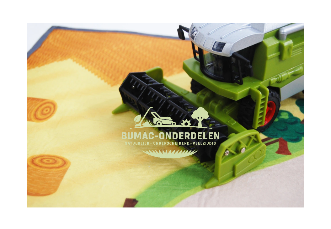 Kids Globe speelkleed boerderij XXL 100x150 cm, groot speelkleed met boerderijprint, speelgoed onderdeel voor Kids Globe Farming speelgoed, Bruder en Schleich boerderij accessoires