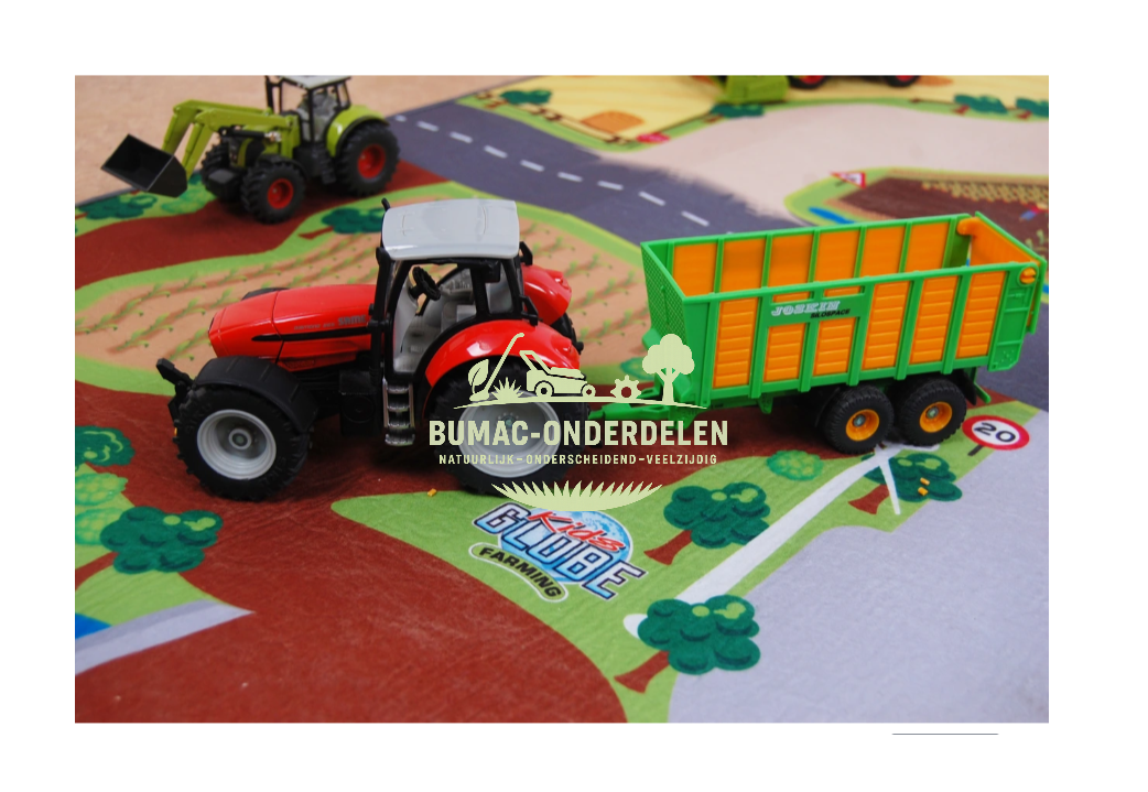 Kids Globe speelkleed boerderij XXL 100x150 cm, groot speelkleed met boerderijprint, speelgoed onderdeel voor Kids Globe Farming speelgoed, Bruder en Schleich boerderij accessoires