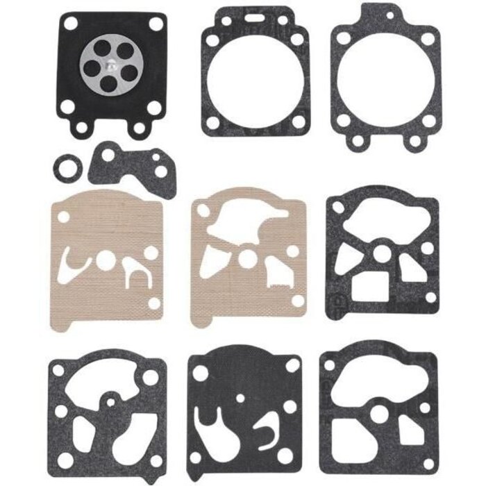 Walbro Membraan set voor Stiga Kettingzaag, Bosmaaier, Bladblazer, Heggenschaar, Strimmer, Membraam voor Carburateur Castelgarden, Mountfield en Alpina