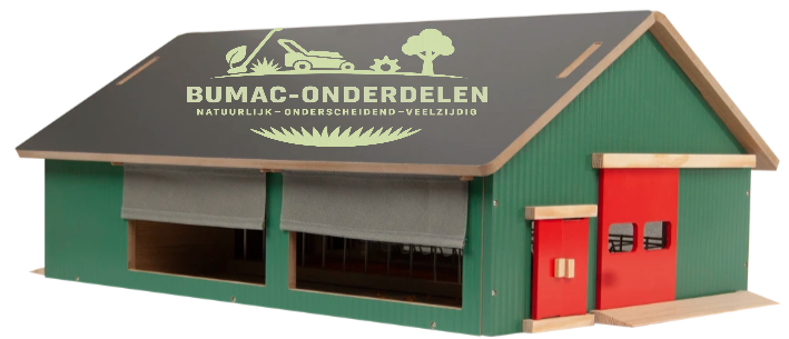 Kids Globe stal schaal 1:32 met 4x windbreekgaas, Grote Boerderij Speelset Schuur 64x44x27cm voor Koeien, Tractoren en Accessoires, speelgoed boerderijonderdeel