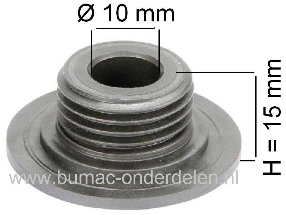 Wormwiel voor CASTELGARDEN - STIGA - ALPINA - MOUNTFIELD Kettingzaag, Worm wiel voor Aandrijving van de Oliepomp bij Motorzaag