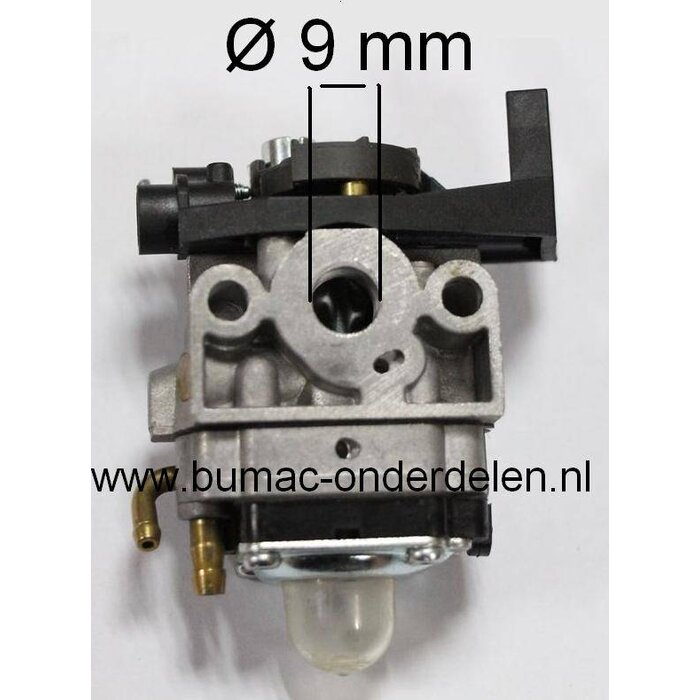 Carburateur voor Honda GX25 en GX35 Motor op Bosmaaier - Bladblazer - Trimmer - Heggenschaar - Bermmaaier, Membraan Carburator GX 25, GX 35, onderdeel