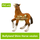 Bullyland Shire Horse veulen – realistisch handbeschilderd speelgoedpaard 1:20 – PVC-vrij figuur met natuurgetrouwe details, onderdeel