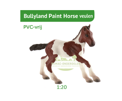 Bullyland Paint Horse veulen – handbeschilderd speelgoedpaard, onderdeel