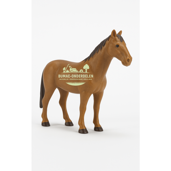 Bruder Paard bruin – realistisch speelgoed paard in schaal 1:16 – past bij Bruder paardenstal, paardenwagen en alle Bruder boerderij onderdelen – stevig speelgoed paard voor binnen en buiten – onderdeel