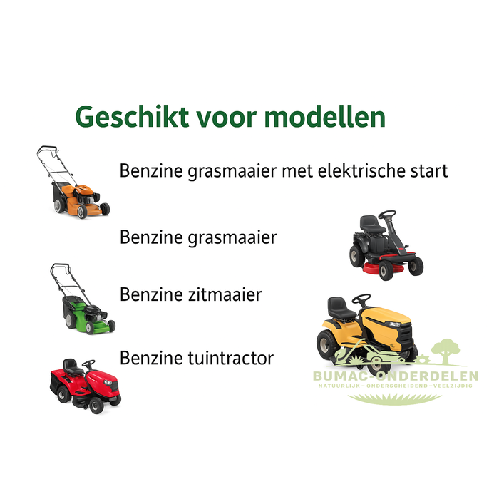 Drukschakelaar 12 V Universeel voor Grasmaaiers, Zitmaaiers, Frontmaaiers, Generatoren, Waterpompen en Kleine Motoren met Elektrische Start, kunststof uitvoering met rubber afdichting, onderdeel