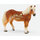 Bullyland Haflinger merrie speelgoedpaard – handbeschilderde paardenfiguur in lichte voskleur – realistisch paarden onderdeel van PVC-vrij materiaal – geschikt voor kinderen vanaf 3 jaar