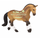 Bullyland Trakehner ruin – sportpaard speelgoedfiguur, handbeschilderd en PVC-vrij