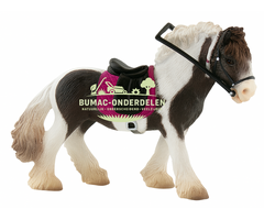 Bullyland Tinker merrie speelgoed paard, realistisch paardenonderdeel