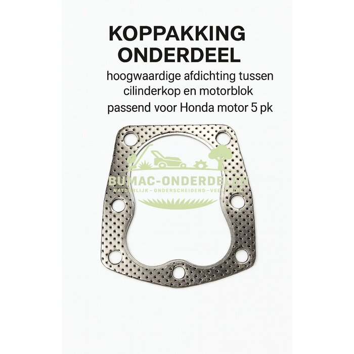 Koppakking onderdeel voor Honda G200 motor, 5 pk
