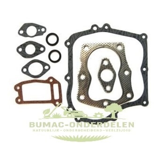 Pakkingset Honda G200, Motor met Horizontale Krukas en 5 PK, Aggregaat, Generator, Houtversnipperaar, Tuinfrees, Waterpomp, Trilplaat