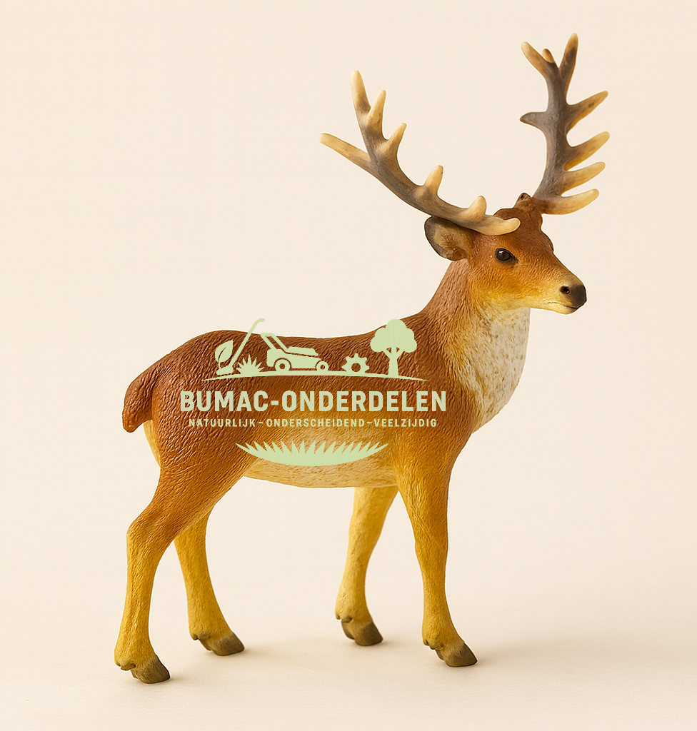 Bullyland Hert speelgoed dier, handbeschilderd en realistisch bosonderdeel voor kinderen vanaf 3 jaar