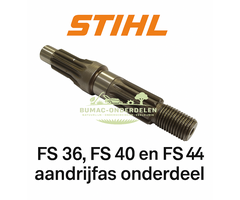Stihl FS 36-44 aandrijfas onderdeel