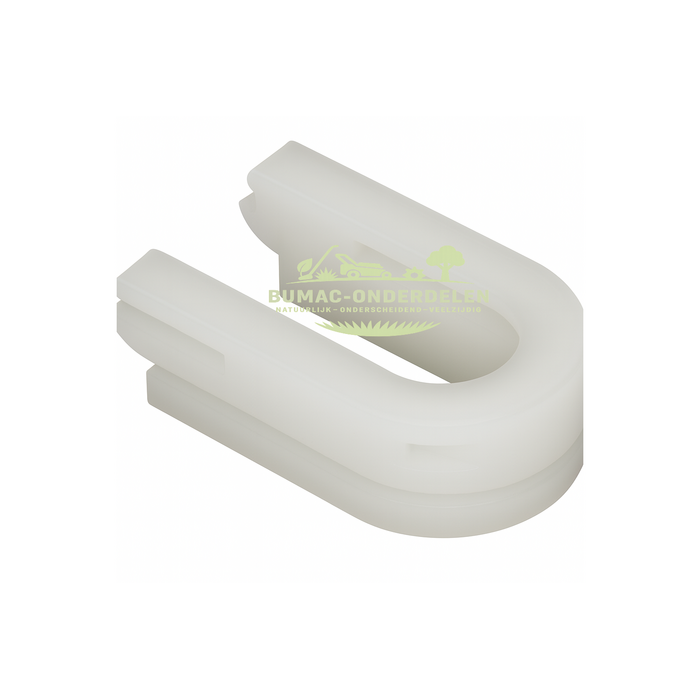 Origineel voorrollager rechts voor Atco Balmoral, Allett en Qualcast kooimaaiers – kunststof lagerdrager voor stabiele en soepele rol