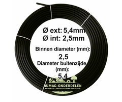 Universele buitenkabel rol 25 m Ø 5,4 mm