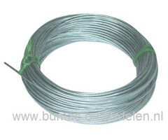 Soepelkabel universeel 3,0 mm, 19 draden onderdeel per meter