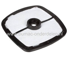 Luchtfilter voor Bladblazers Castelgarden - Stiga - Alpina - Mountfield, SBL260H - XBL260H, MBL260H - BL260H Lucht Filter onderdelen