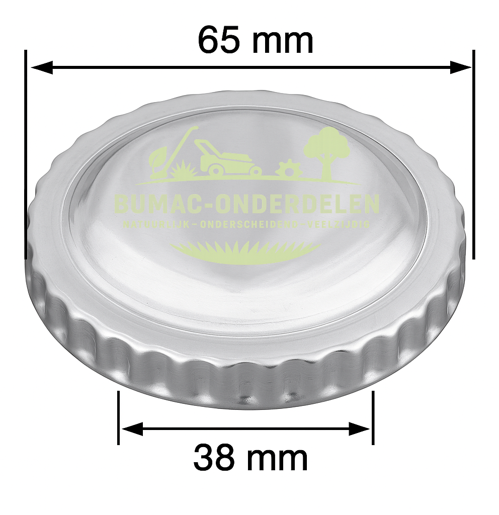 Seven tankdop met ventilatie voor metalen brandstoftank onderdeel