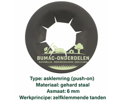 Briggs & Stratton asklemring onderdeel