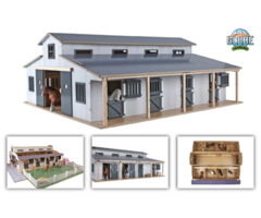 Kids Globe paardenstal speelgoed onderdeel 1:24 – 7 boxen