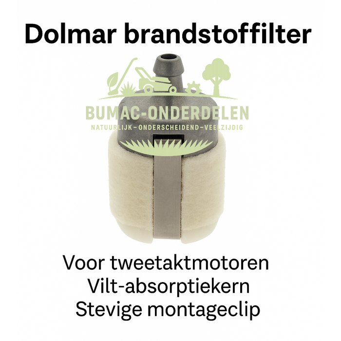 Dolmar brandstoffilter voor kettingzagen en bosmaaiers | Onderdeel