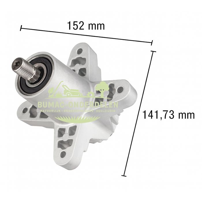 Mesas met huis CoMTD lagerhuis non-original voor maaidek 76–96 cm zitmaaier | Onderdeelmpleet voor MTD - YardMan - Bolens - Gutbrod - Wolf - White Zitmaaiers, Tuintrekkers, Mtd 11.5/96 - 125/96 - H140/96 - 125-96, onderdeel - Copy