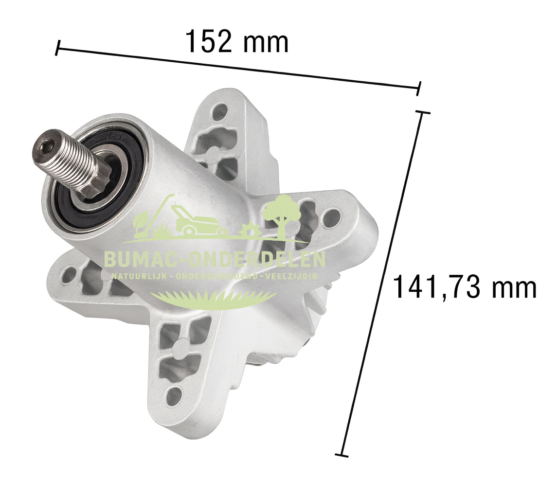 Mesas met huis CoMTD lagerhuis non-original voor maaidek 76–96 cm zitmaaier | Onderdeelmpleet voor MTD - YardMan - Bolens - Gutbrod - Wolf - White Zitmaaiers, Tuintrekkers, Mtd 11.5/96 - 125/96 - H140/96 - 125-96, onderdeel - Copy