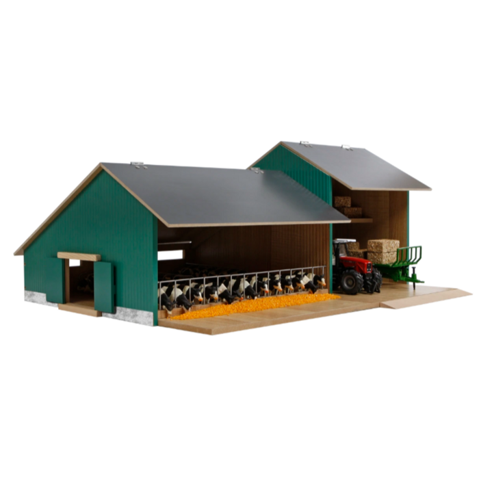 Kids Globe stal met landbouwloods 1:32 55x72x31 cm onderdeel